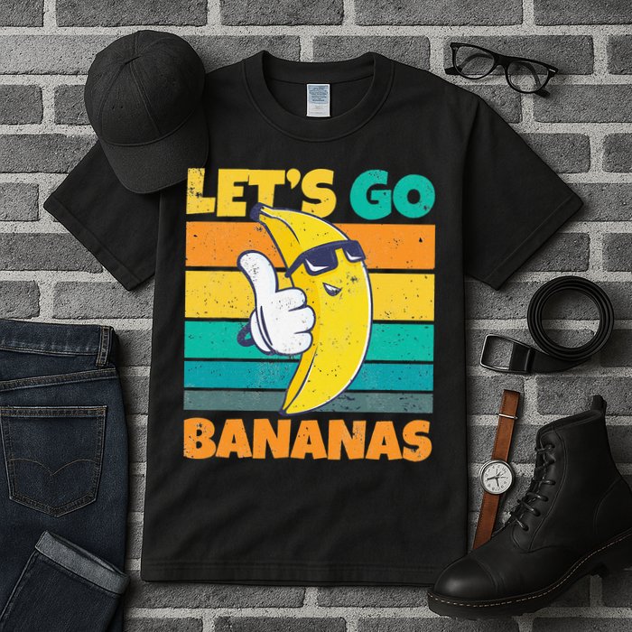 Retro Vintage Funny Banana Meme Let Go Banana Cool Bananas Tall T-Shirt