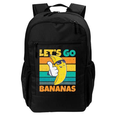 Retro Vintage Funny Banana Meme Let Go Banana Cool Bananas Backpack