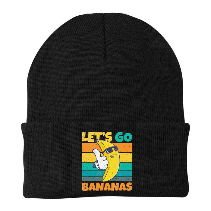 Retro Vintage Funny Banana Meme Let Go Banana Cool Bananas Beanie