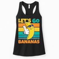 Retro Vintage Funny Banana Meme Let Go Banana Cool Bananas Womens Tank Top