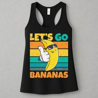 Retro Vintage Funny Banana Meme Let Go Banana Cool Bananas Womens Tank Top