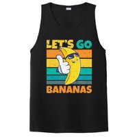 Retro Vintage Funny Banana Meme Let Go Banana Cool Bananas PosiCharge Competitor Tank