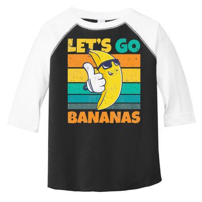 Retro Vintage Funny Banana Meme Let Go Banana Cool Bananas Toddler Fine Jersey T-Shirt