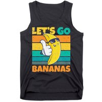 Retro Vintage Funny Banana Meme Let Go Banana Cool Bananas Tank Top