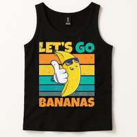 Retro Vintage Funny Banana Meme Let Go Banana Cool Bananas Tank Top