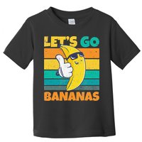 Retro Vintage Funny Banana Meme Let Go Banana Cool Bananas Toddler T-Shirt
