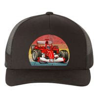 Retro Vintage Formula Racing Lovers Race Car Fan Yupoong Adult 5-Panel Trucker Hat