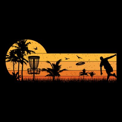 Retro Vintage Frisbee Golf Player Design  Disc Golf Gift T-Shirt