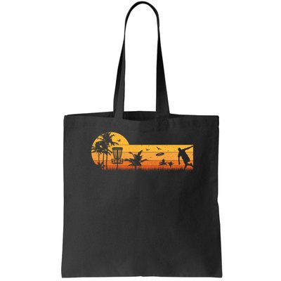Retro Vintage Frisbee Golf Player Design  Disc Golf Gift Bag