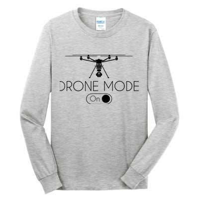Retro Vintage Funny Drone Pilot Tall Long Sleeve T-Shirt