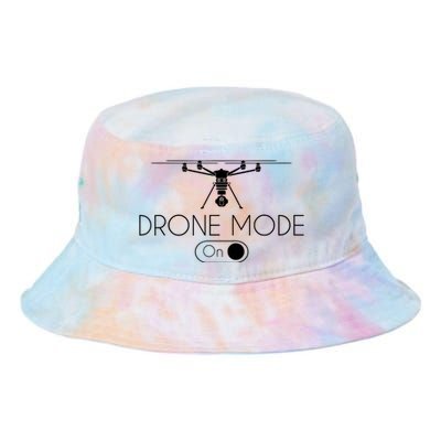 Retro Vintage Funny Drone Pilot Tie Dye Newport Bucket Hat