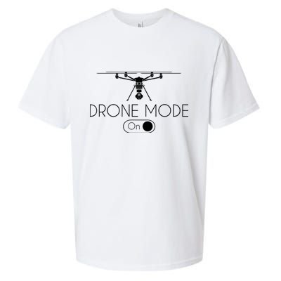 Retro Vintage Funny Drone Pilot Sueded Cloud Jersey T-Shirt