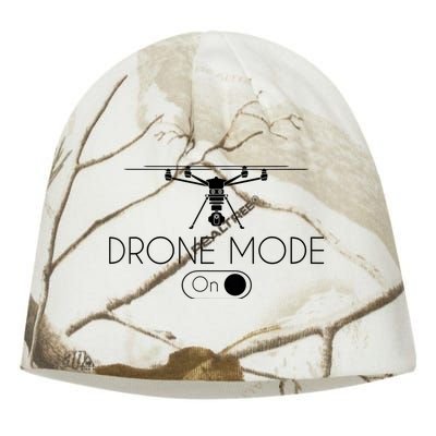 Retro Vintage Funny Drone Pilot Kati - Camo Knit Beanie