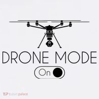 Retro Vintage Funny Drone Pilot Button