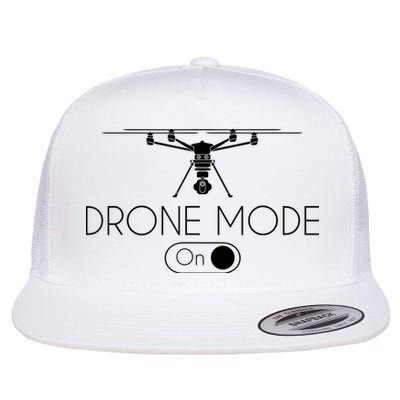 Retro Vintage Funny Drone Pilot Flatbill Hat