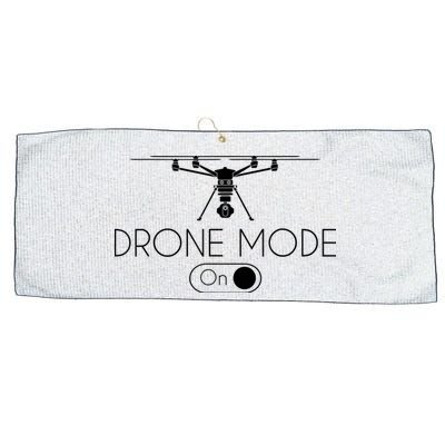 Retro Vintage Funny Drone Pilot Large Microfiber Waffle Golf Towel