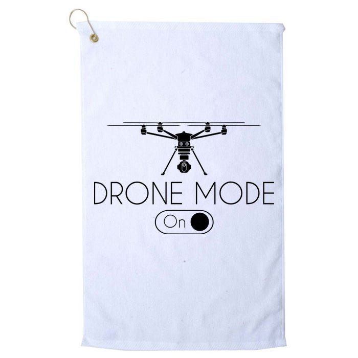 Retro Vintage Funny Drone Pilot Golf Towel