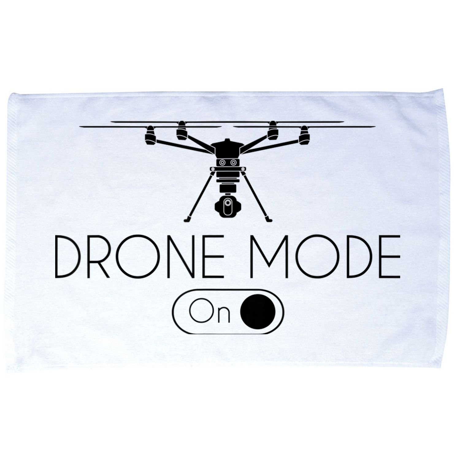 Retro Vintage Funny Drone Pilot Microfiber Hand Towel