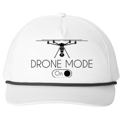 Retro Vintage Funny Drone Pilot Snapback Five-Panel Rope Hat