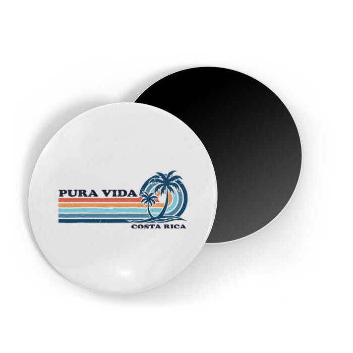 Retro Vintage Family Vacation Costa Rica Pura Vida Magnet