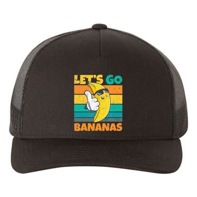Retro Vintage Funny Banana Meme Let Go Banana Cool Bananas Yupoong Adult 5-Panel Trucker Hat