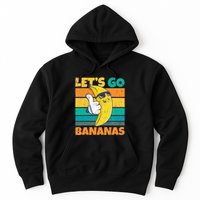 Retro Vintage Funny Banana Meme Let Go Banana Cool Bananas Hoodie