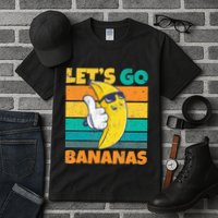 Retro Vintage Funny Banana Meme Let Go Banana Cool Bananas Tall T-Shirt
