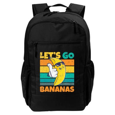 Retro Vintage Funny Banana Meme Let Go Banana Cool Bananas Backpack