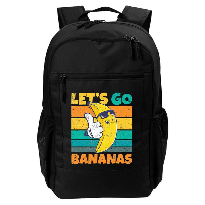 Retro Vintage Funny Banana Meme Let Go Banana Cool Bananas Backpack