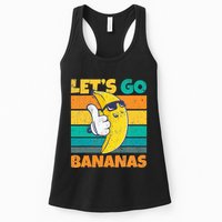 Retro Vintage Funny Banana Meme Let Go Banana Cool Bananas Womens Tank Top