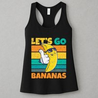 Retro Vintage Funny Banana Meme Let Go Banana Cool Bananas Womens Tank Top
