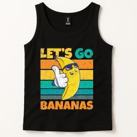 Retro Vintage Funny Banana Meme Let Go Banana Cool Bananas Tank Top