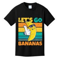 Retro Vintage Funny Banana Meme Let Go Banana Cool Bananas Kids T-Shirt