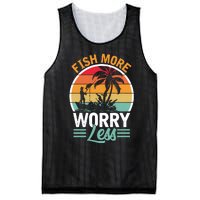 Retro Vintage Fishing Theme Print Mesh Reversible Basketball Jersey Tank