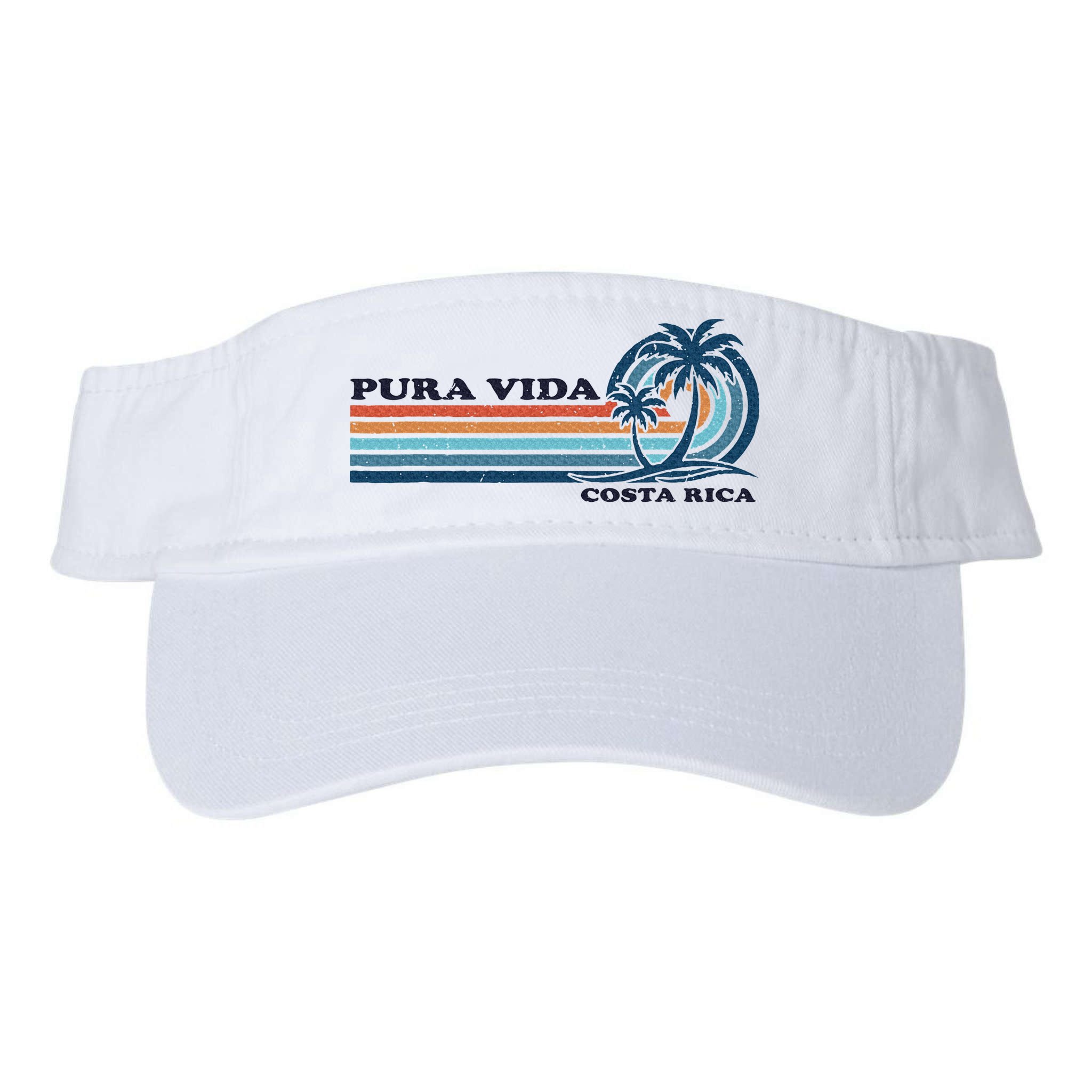 Retro Vintage Family Vacation Costa Rica Pura Vida Visor
