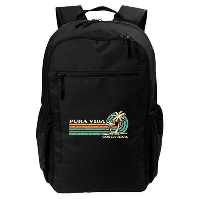 Retro Vintage Family Vacation Costa Rica Pura Vida Beach Backpack