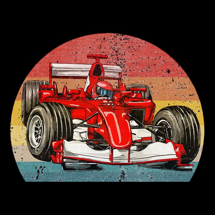 Retro Vintage Formula Racing Lovers Race Car Bag