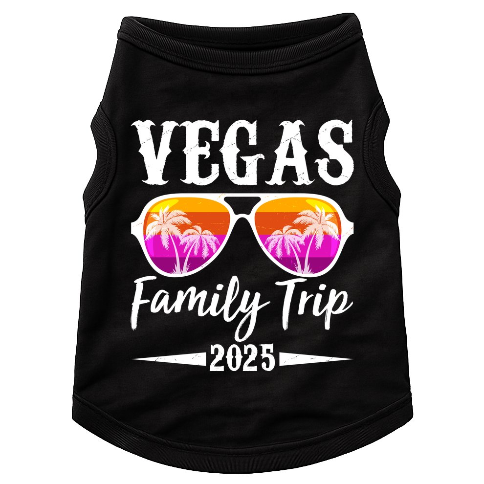 Retro Vegas Family Trip 2025 Doggie Tank
