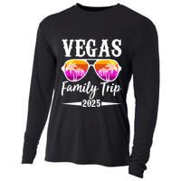 Retro Vegas Family Trip 2025 Cooling Performance Long Sleeve Crew