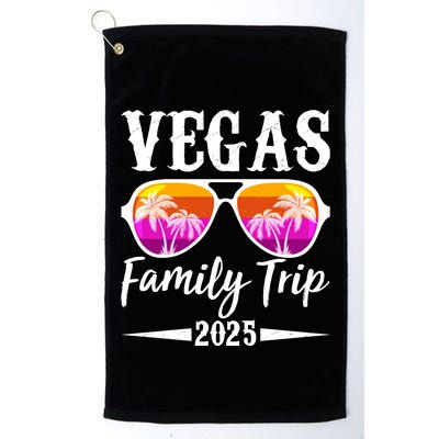 Retro Vegas Family Trip 2025 Golf Towel