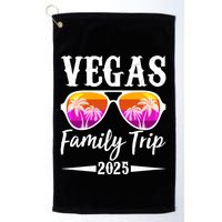 Retro Vegas Family Trip 2025 Golf Towel