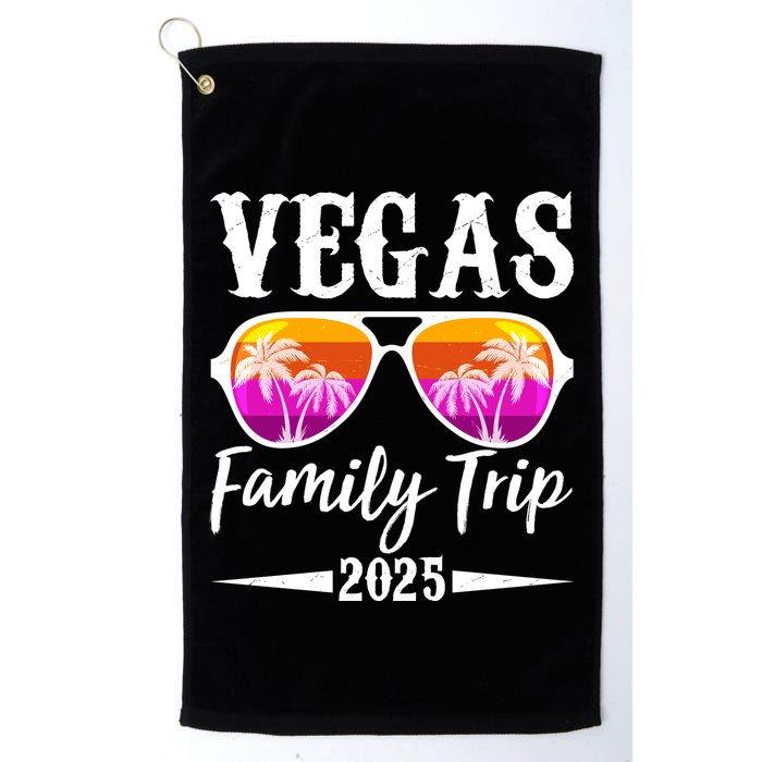 Retro Vegas Family Trip 2025 Golf Towel