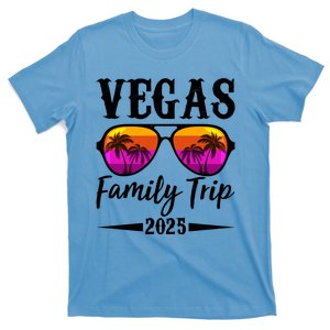 Retro Vegas Family Trip 2025 T-Shirt