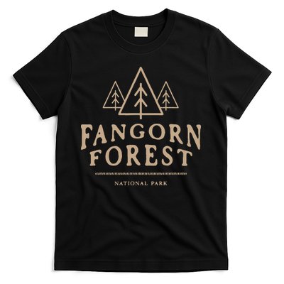 Retro Vintage Fangorn Forest National Park Bookworms T-Shirt