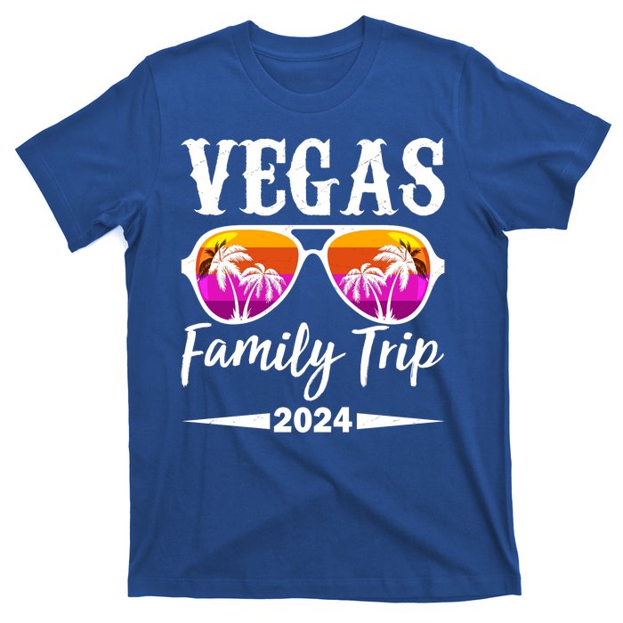 Retro Vegas Family Trip 2024 T-Shirt