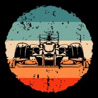 Retro Vintage Formula Racing Lovers Silhouette Race Car Fan Sweatshirt