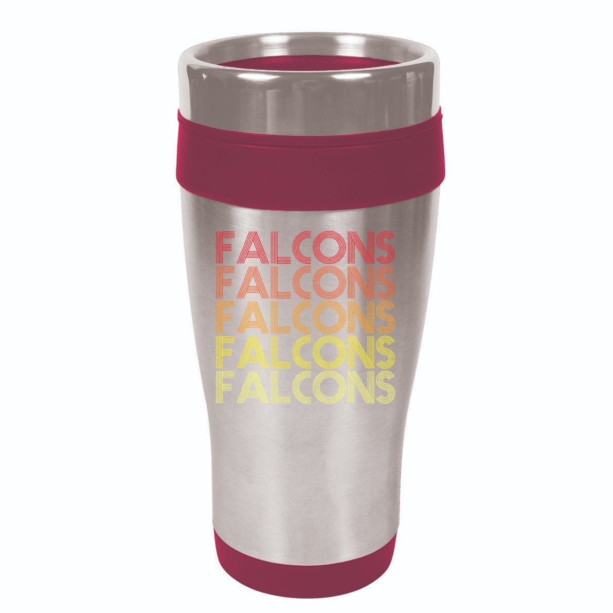 Retro Vintage Falcons 16oz Travel Tumbler