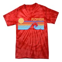 Retro Vintage Florida Sunset Wave Tie-Dye T-Shirt