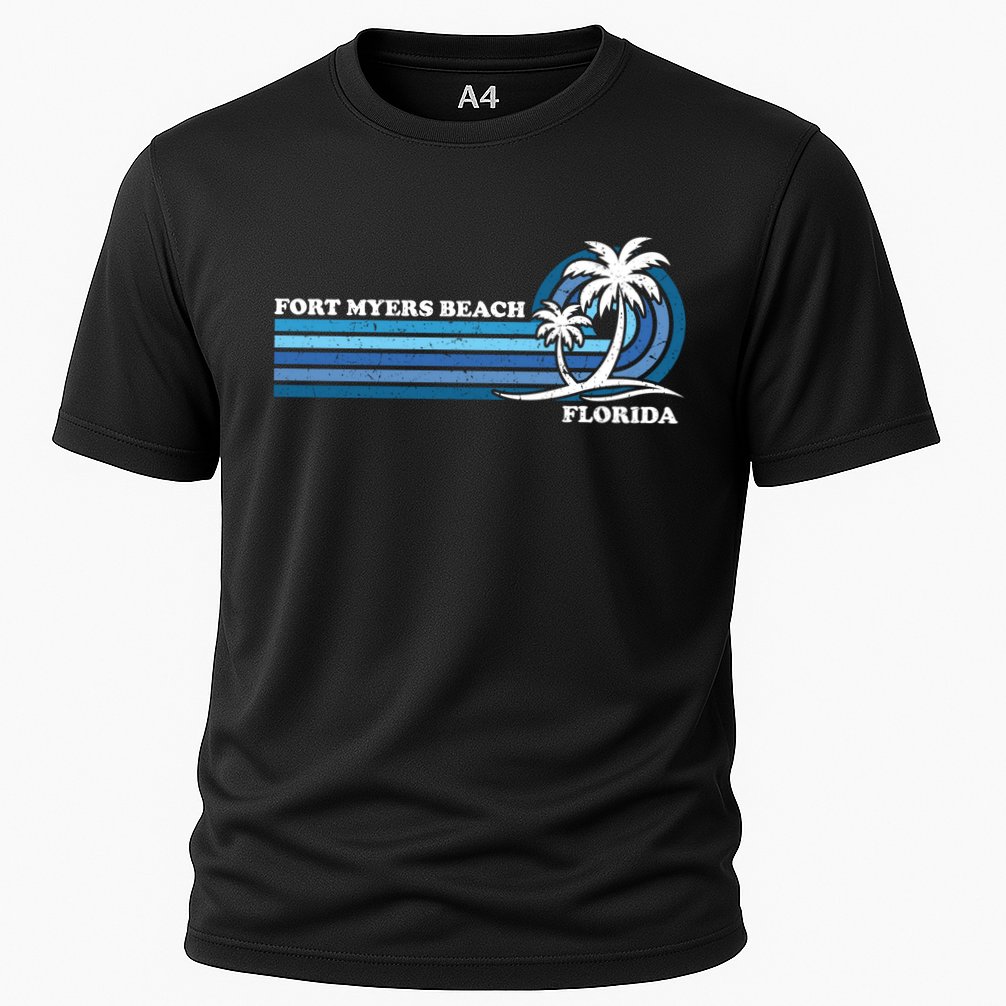 Retro Vintage Family Vacation Florida Fort Myers Beach Gift Performance Shirt