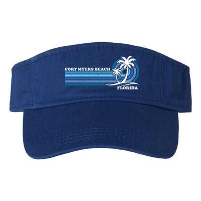 Retro Vintage Family Vacation Florida Fort Myers Beach Gift Visor